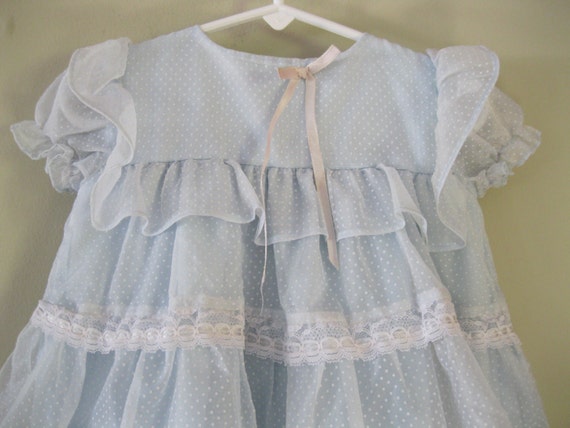 Vintage baby girl dress Martha's Miniatures by Antiquesingomar