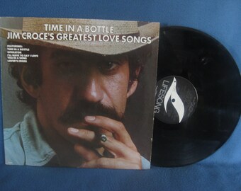 Vintage, Jim Croce - "Time In A Bottle, Greatest Love Songs", Vinyl LP