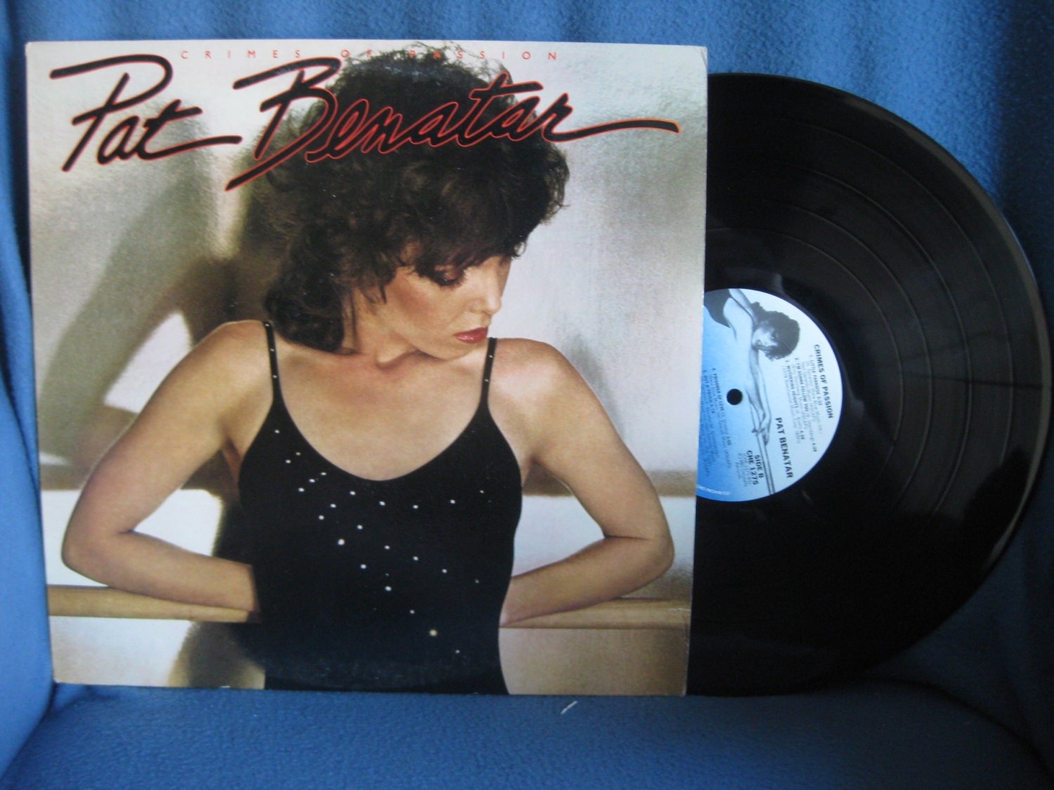 Vintage Pat Benatar Crimes Of Passion Vinyl LP by sweetleafvinyl