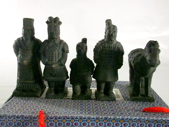 terracotta of qin dynasty figurines