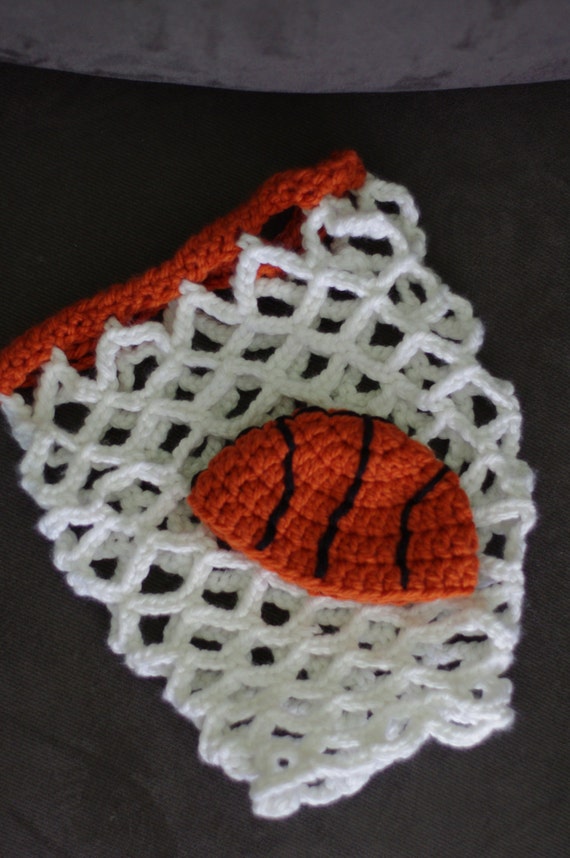 Newborn Baby Boy Crochet Basketball Hat Beanie Cocoon by ...
