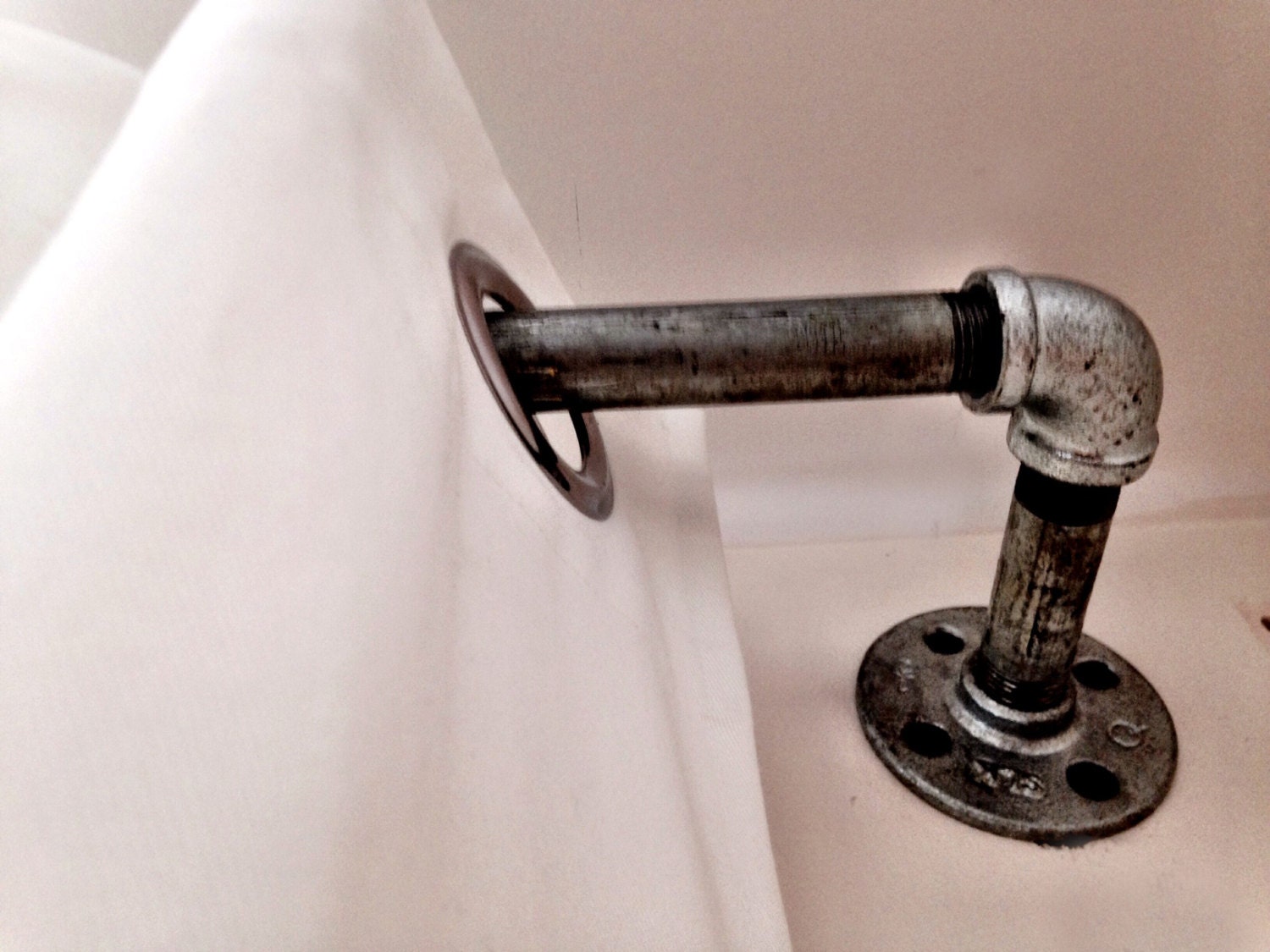 How To Sew A Curtain Pipe Window Curtain Rods