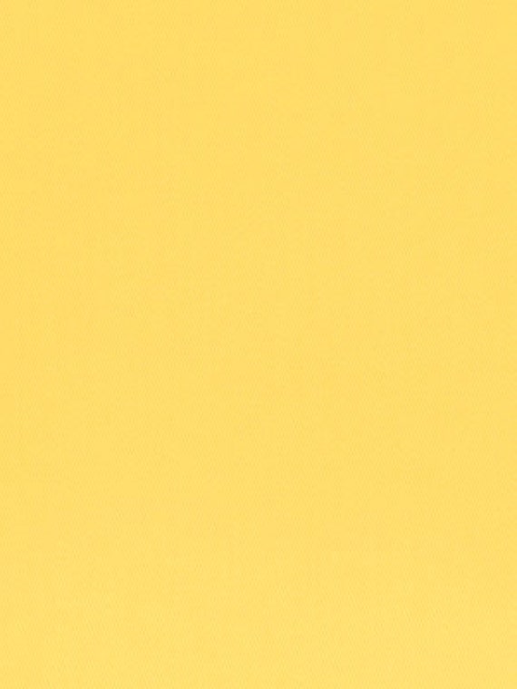 Lemon Yellow Upholstery Fabric Solid Color by PopDecorFabrics