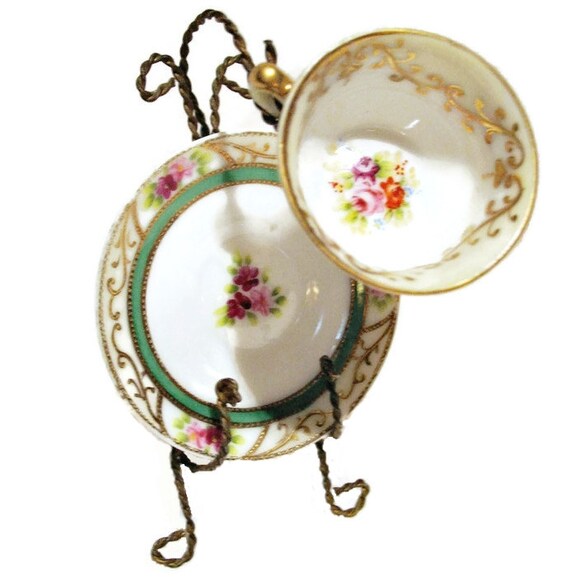 occupied japan miniature tea cup and saucer