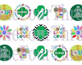 Girls Scout Bottle Cap Images