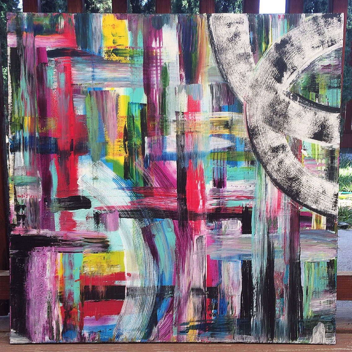 Original Abstract Painting by ShmangiePaints on Etsy
