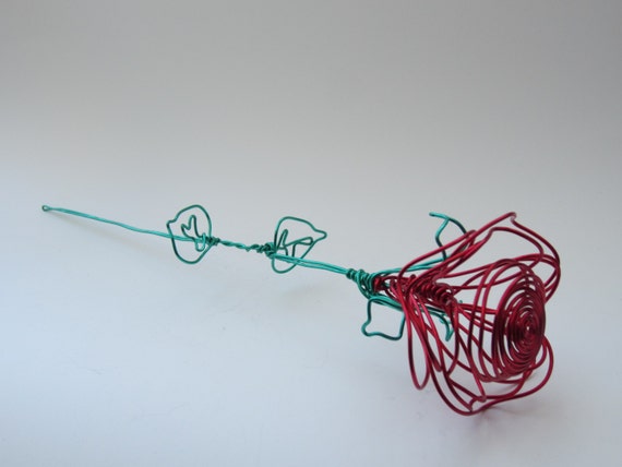 Beauty and the Beast Red Rose by OneMillionRoses on Etsy