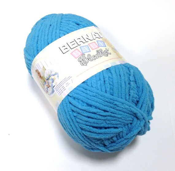 blanket yarn bernat baby care Teal New Baby Grams Baby Blanket 300 Bernat Skein Yarn Large