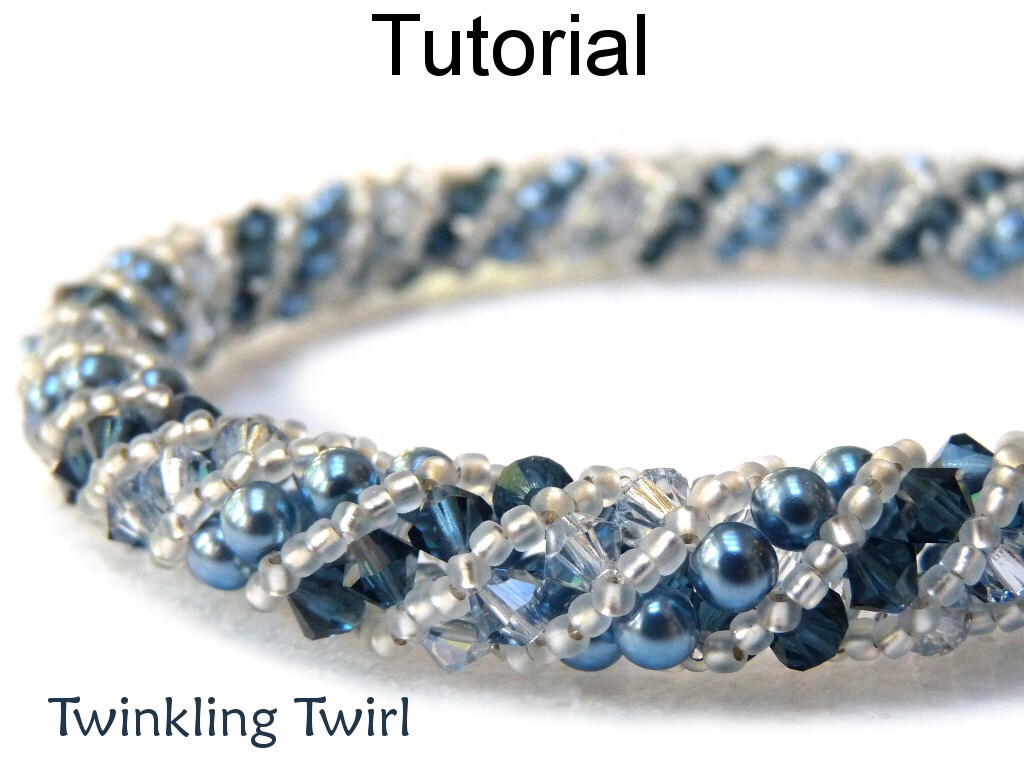 Beading Tutorial Pattern Bracelet Necklace Russian Spiral