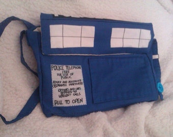 Doctor Who Tardis Messenger Bag