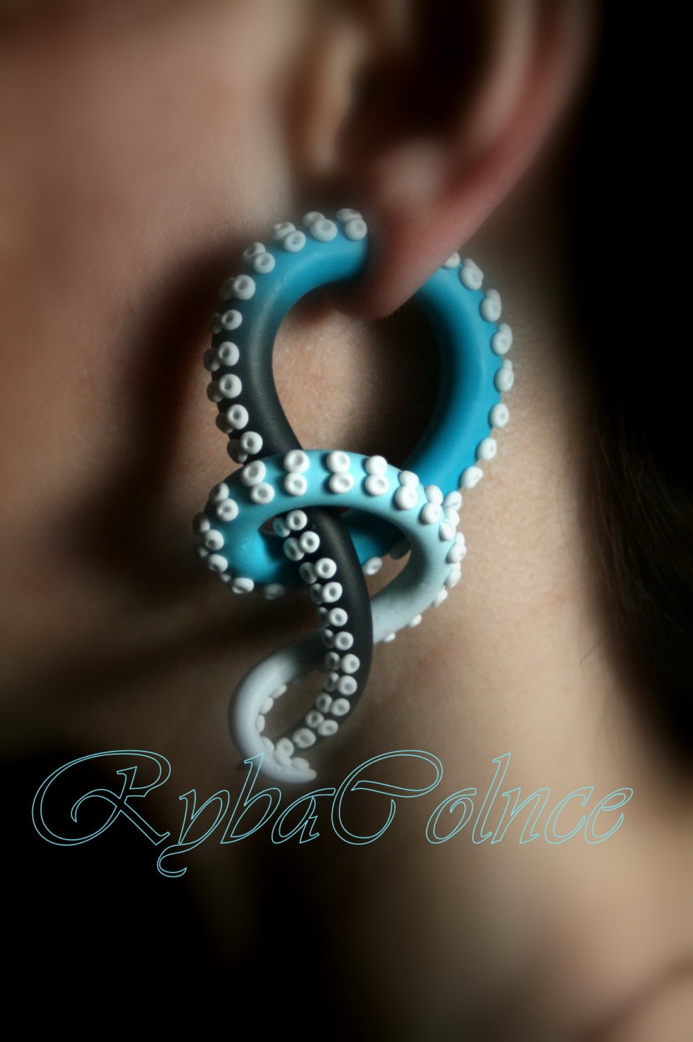 Men's Jewellery TTstyle Clear Epoxy Superman Logo Surgical Steel Fake Ear Plug E - Foto 2