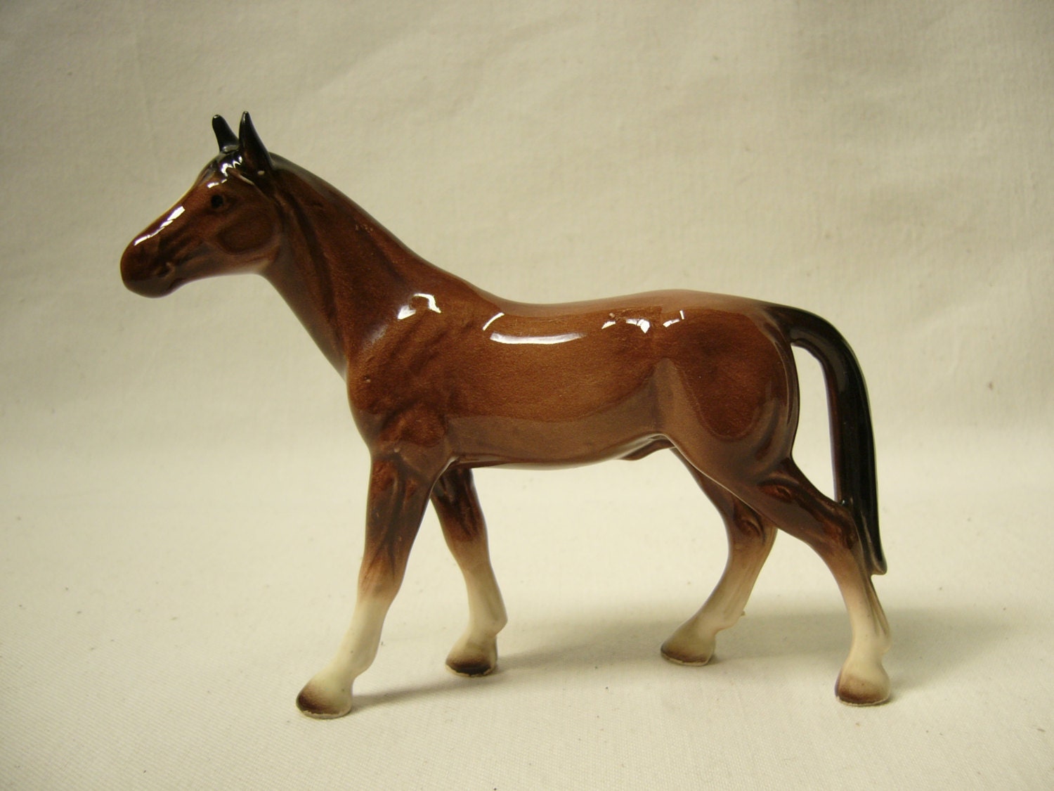 Vintage 1960s china horse figurine