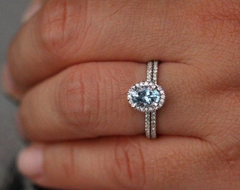 diamond engagement ring wedding band
