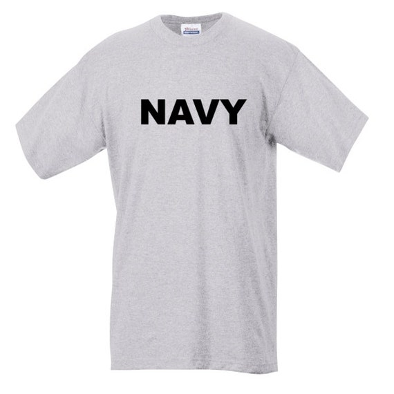 Navy PT Physical Training Shirts