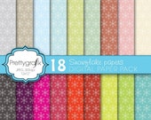 80% OFF SALE christmas snowflake digital paper, commercial use, scrapbook papers, background - CL577 Il_170x135