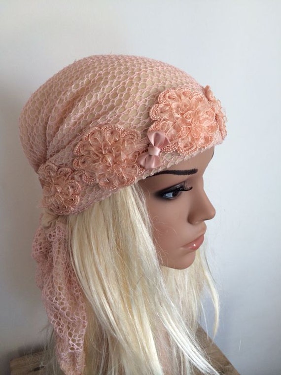 TICHEL HAIR SNOOD Head Scarf Head Covering Jewish by SigalShleifer