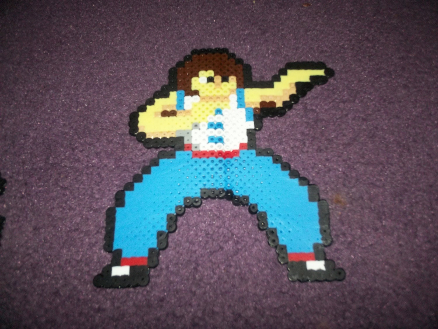 Yie Ar Kung Fu Oolong Perler Sprite