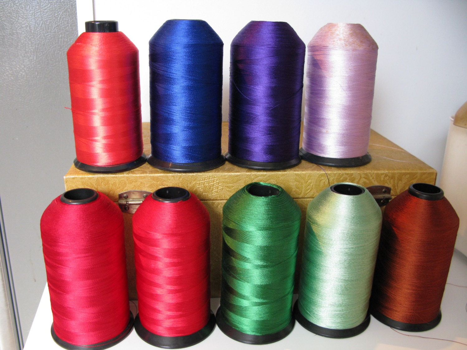 Embroidery Machine Thread Embrodiering Threads Large Spools