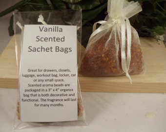 Vanilla sachet | Etsy