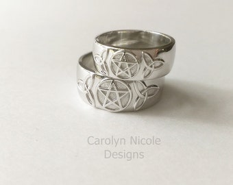 satanic wedding rings