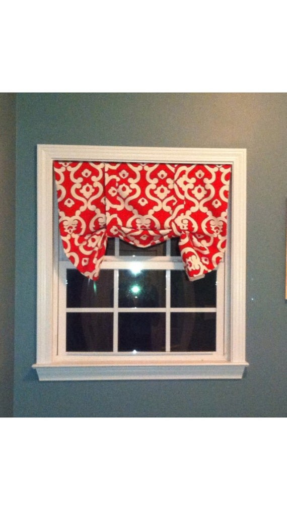 Roman Shade Tie Up by ShabulousDecor on Etsy