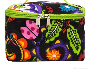 Lady Bugs Town™Print Cosmetic Case