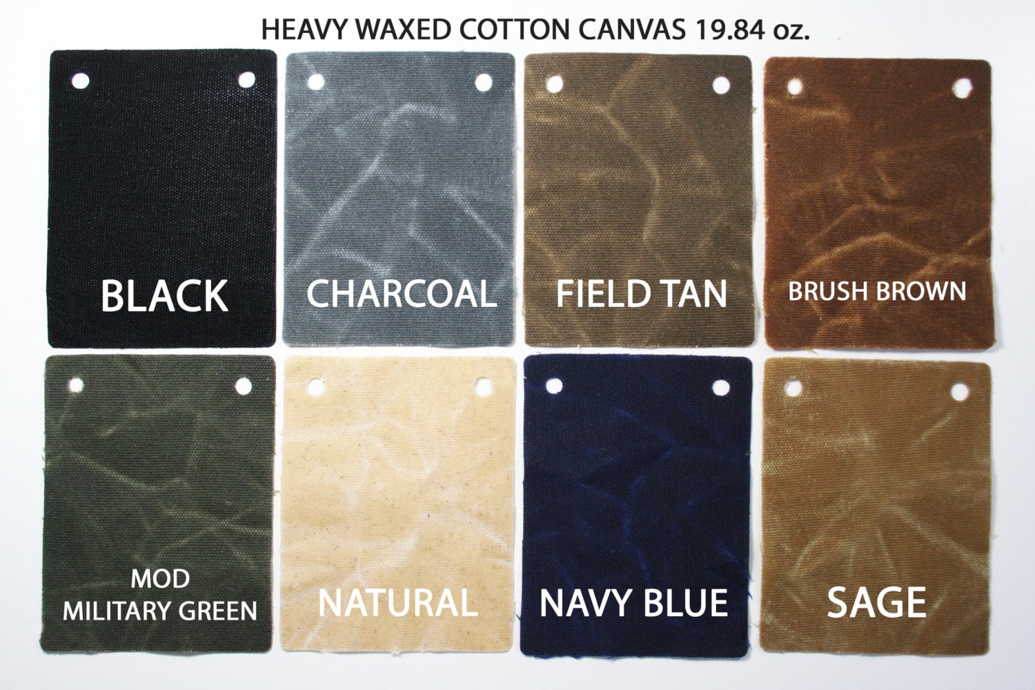 1 YARD Martinex heavy waxed canvas fabric thick 19.84