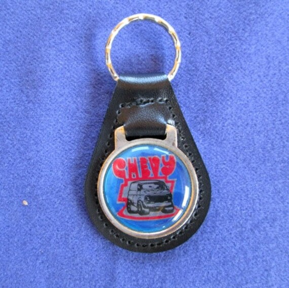 Chevy Van Key Chain/1970s Chevy Key Chain