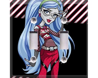 Monster High - Ghoulia Yelps Double Light Switch Cover ...