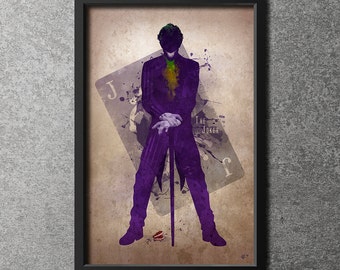 Original Giclee Art Print 'The Joker'