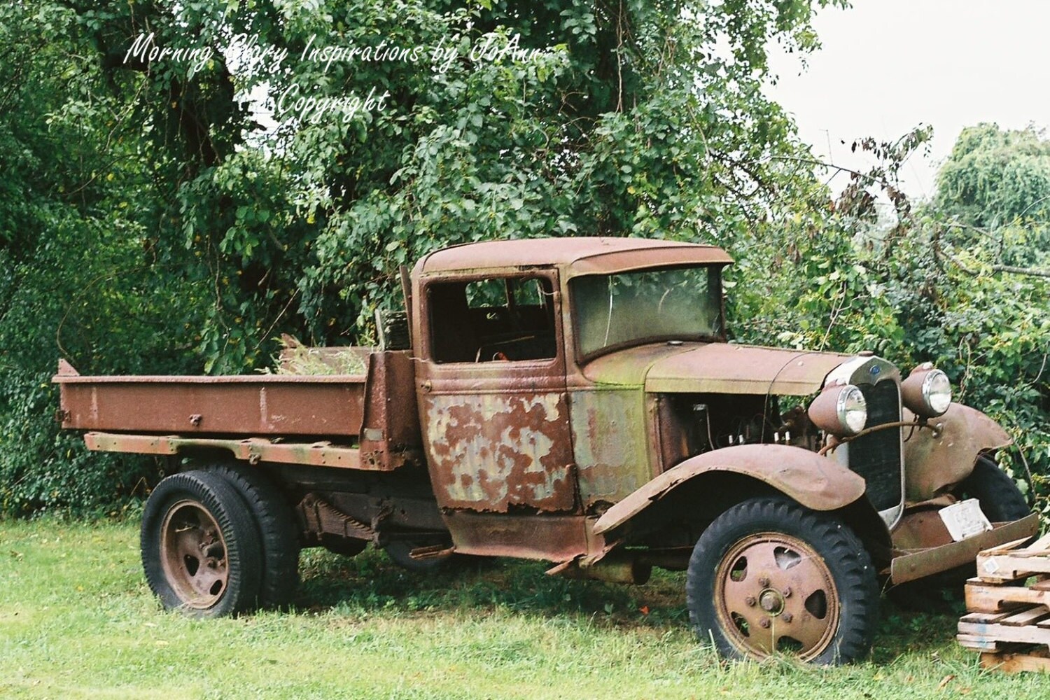 Photo Prints Rustic Truck Photo Rustic by MorningGloryInspirat