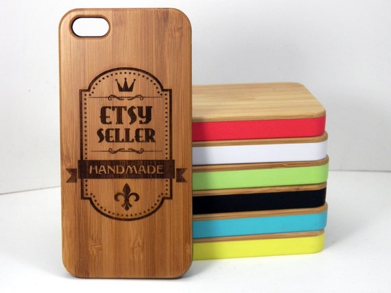 Etsy Seller Handmade iPhone 5C Case. Eco-Friendly Bamboo Wood Cover ...
