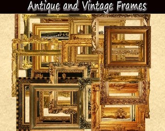 Popular items for antique frames on Etsy