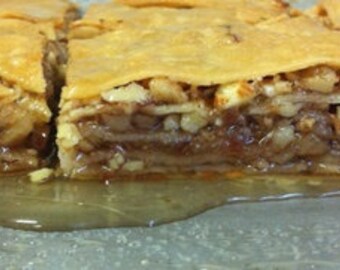 Gluten Free Baklava, Traditional Greek Triangles