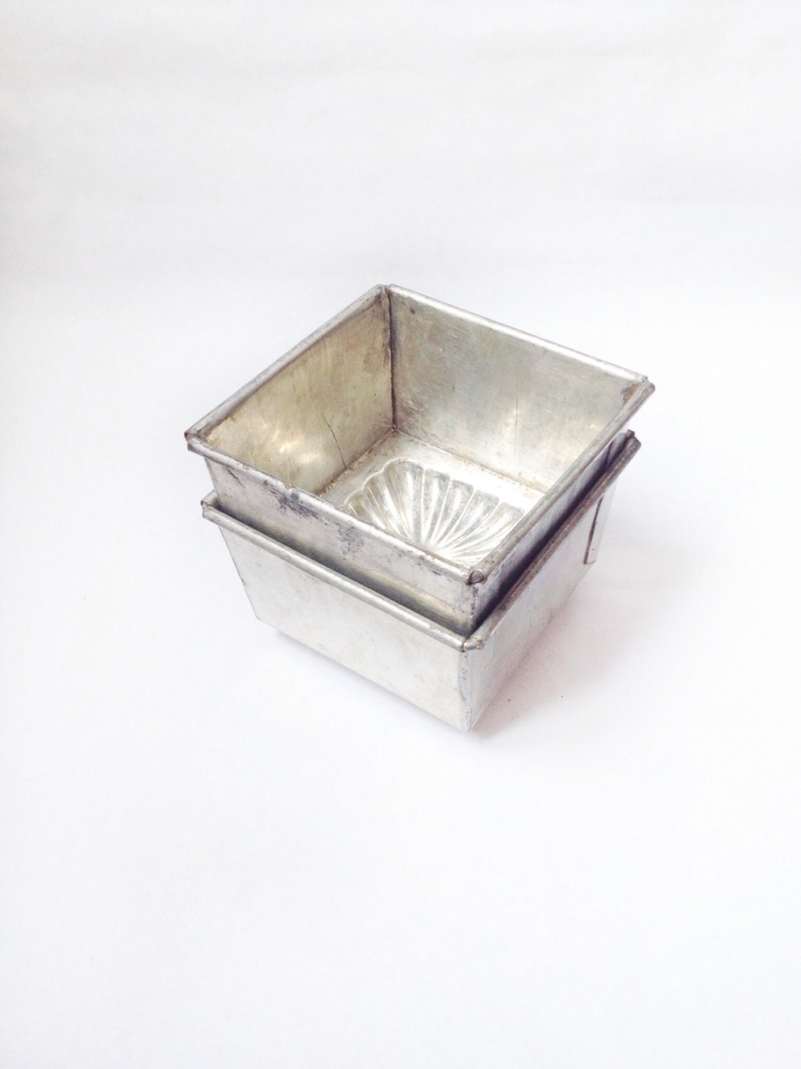 Vintage French Metal Ice Cream Molds (2 Available, Sold Individually