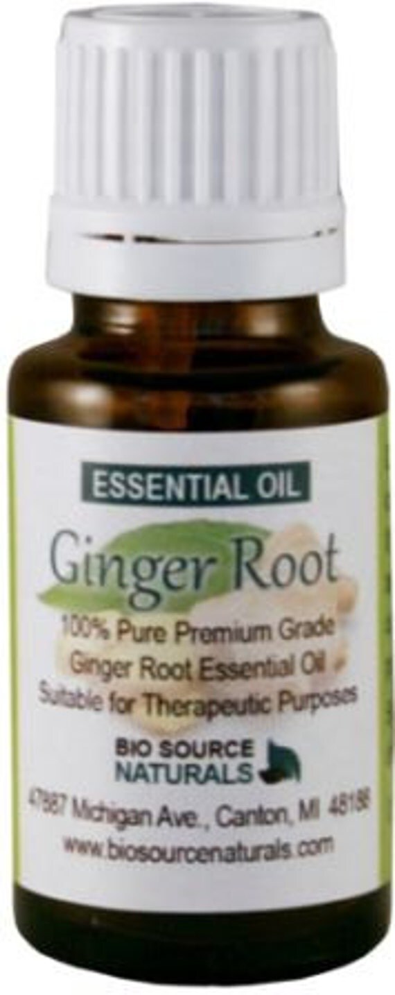 Ginger Root (Zingiber officinale) Pure Essential Oil 1 fl oz (30 ml)