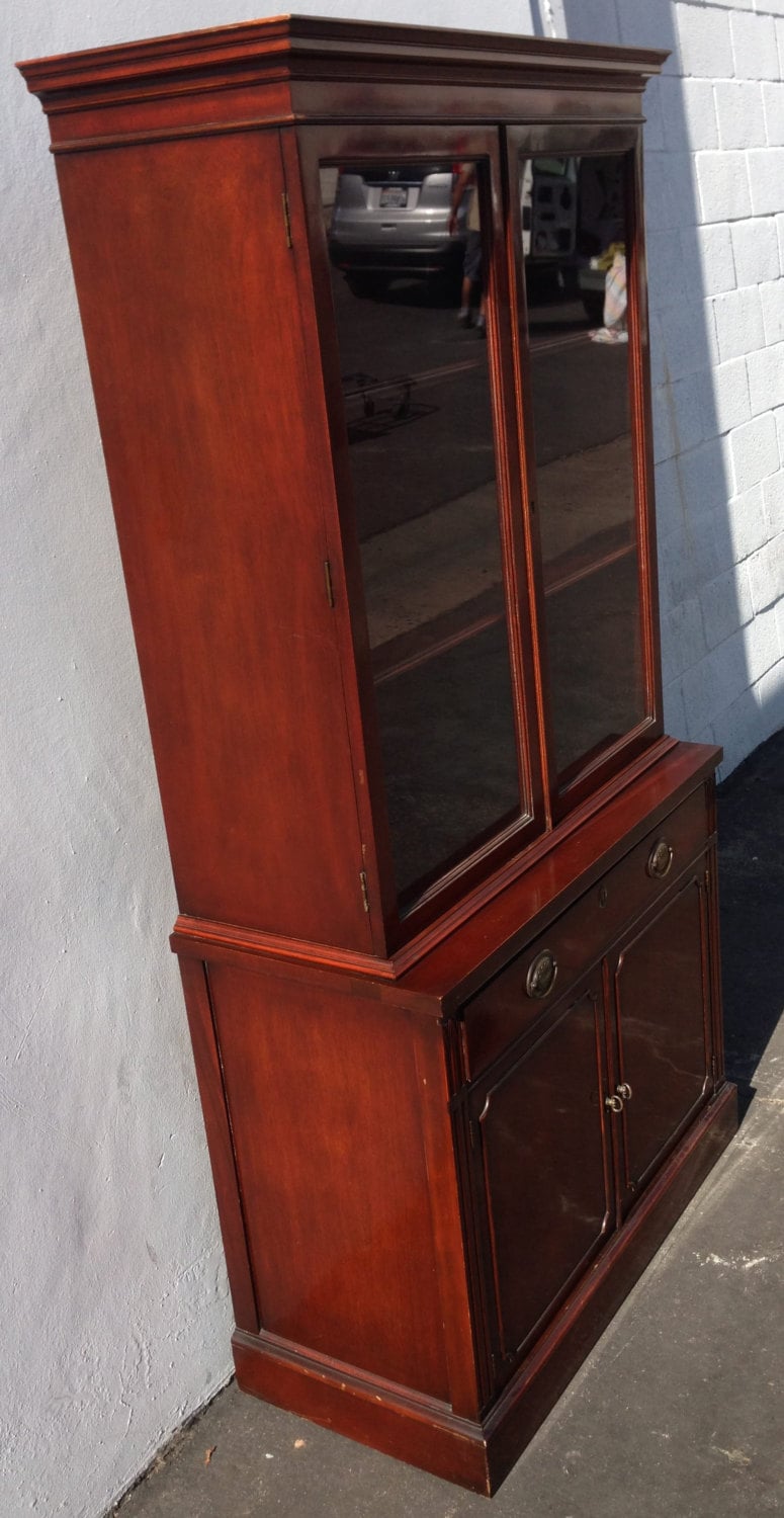 Vintage Drexel China Hutch French Provincial