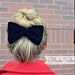 Black Velvet Hair Bow