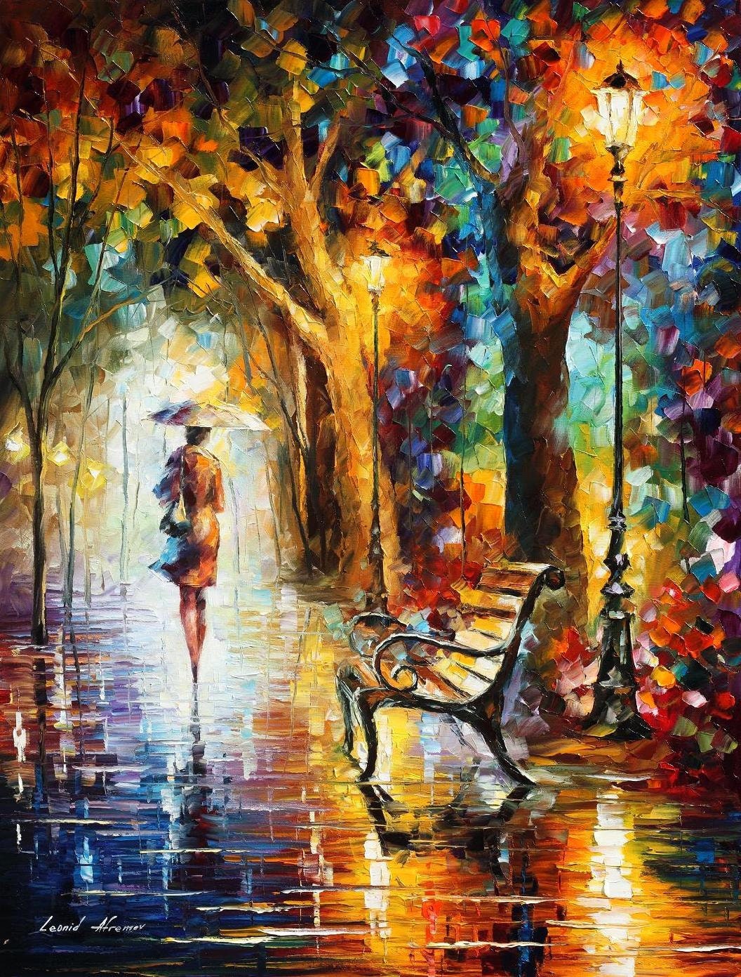 oil painting The End of Patience painting by AfremovArtStudio