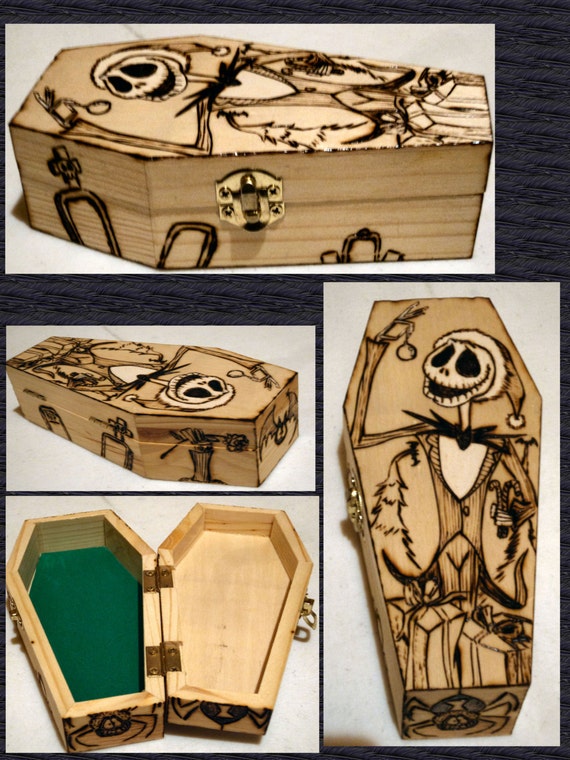 nightmare before christmas coffin box
