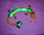 Keychain Chainmail Metal Dragon Friend Adoptions, Stocking Stuffer, Pet, Friend