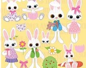 80% OFF Bunny clip art, pack of 14 clip arts, commercial use, vector graphics, digital clip art, digital images,AMB-370 Il_170x135
