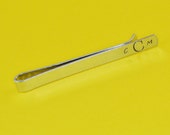 Custom Monogram Tie Bar - Hand Stamped Groom Gift Il_170x135