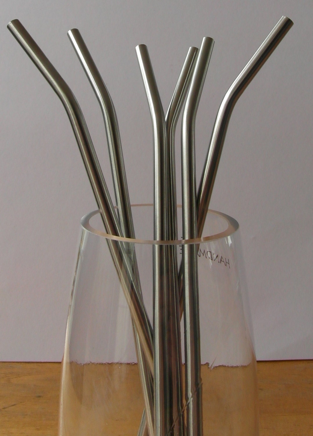 4 Metal Drinking Straws Stainless Steel Reusable by 