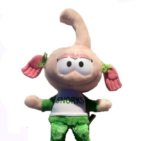 Stuffed Animal Snorks Casey Kelp Vintage by BanTimewornTreasures