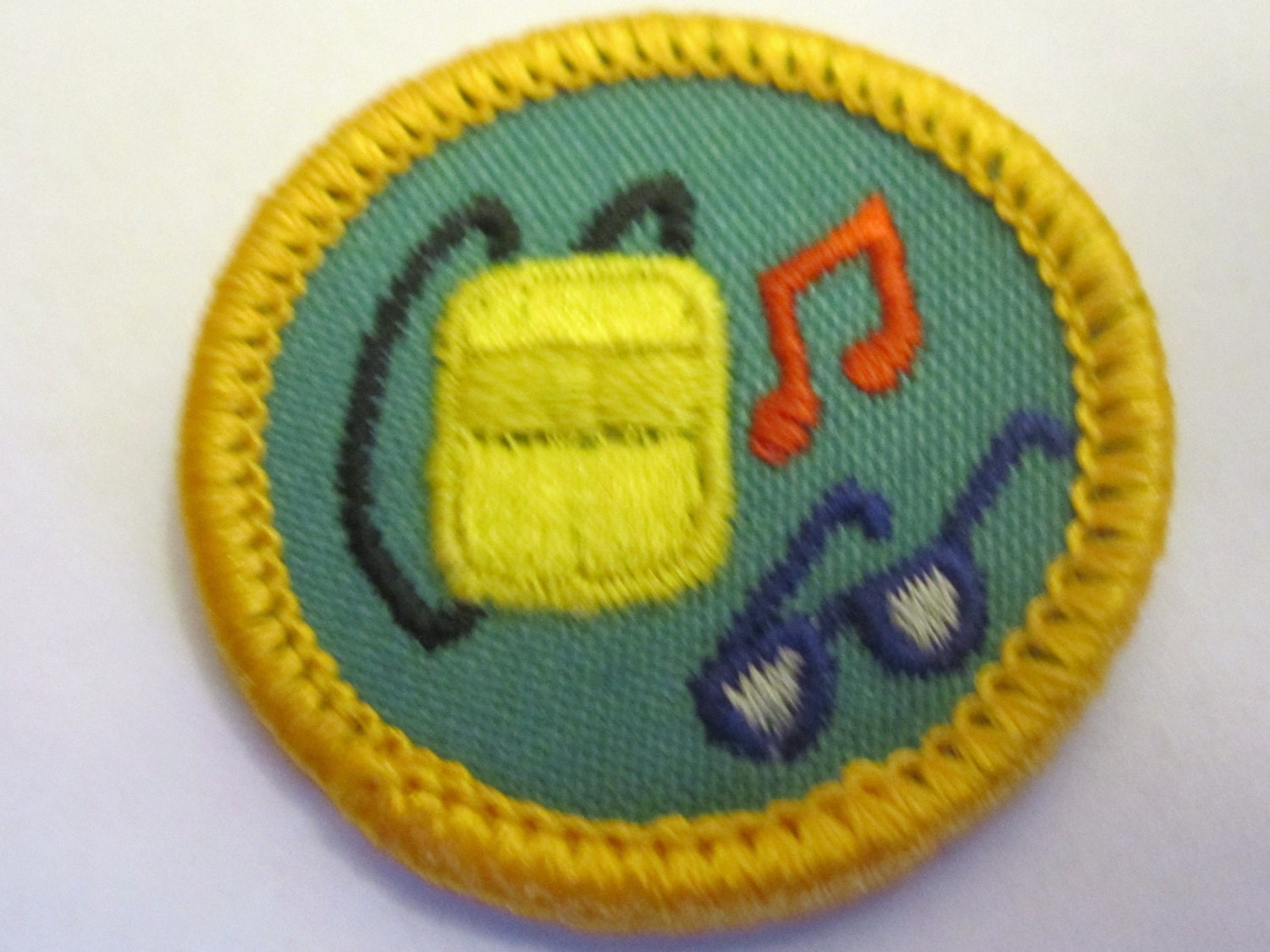 Vintage Junior Girl Scout Badge Outdoor Fun circa