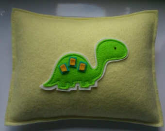 dinosaur tooth fairy pillow