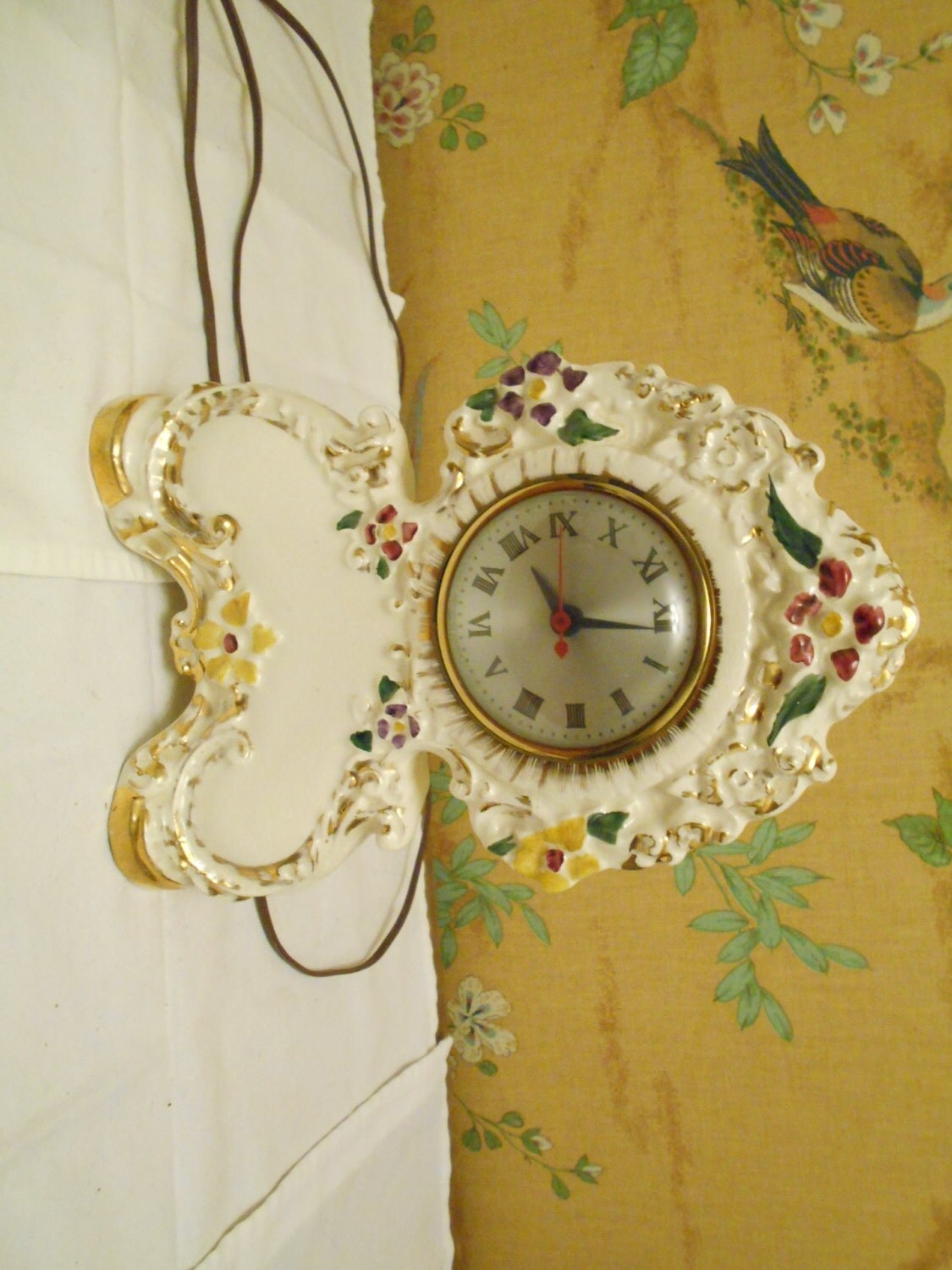 Vintage Clock Sessions Brand Ceramic Clock Works by SETXTreasures