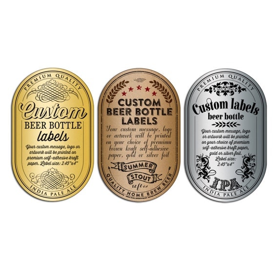 Custom Beer Bottle Labels
