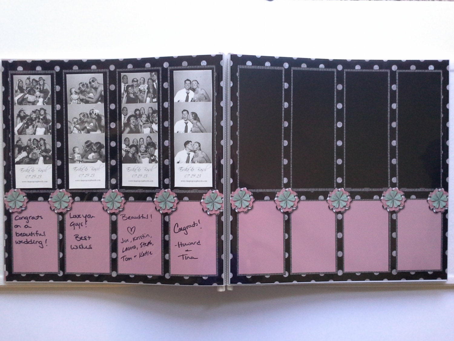 Vintage Photobooth Guest Book